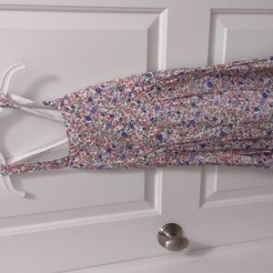 Kids floral dress (wear with a shirt underneath)